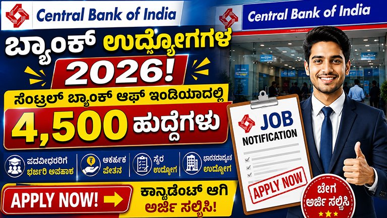 Central Bank of India Recruitment 2026