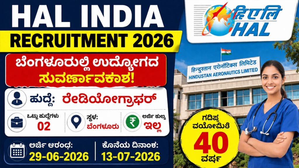 HAL India Recruitment 2026