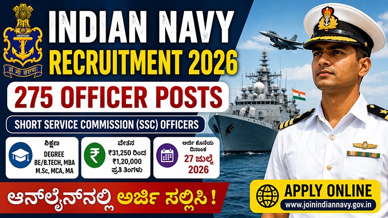 Indian Navy Recruitment 2026