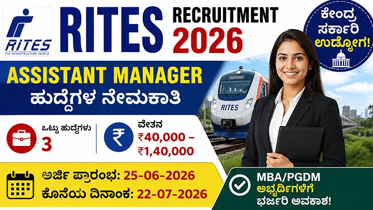 RITES Recruitment 2026