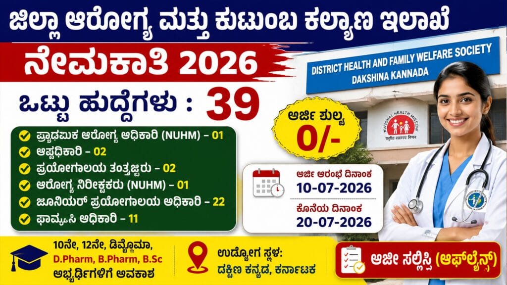 DHFWS Recruitment 2026