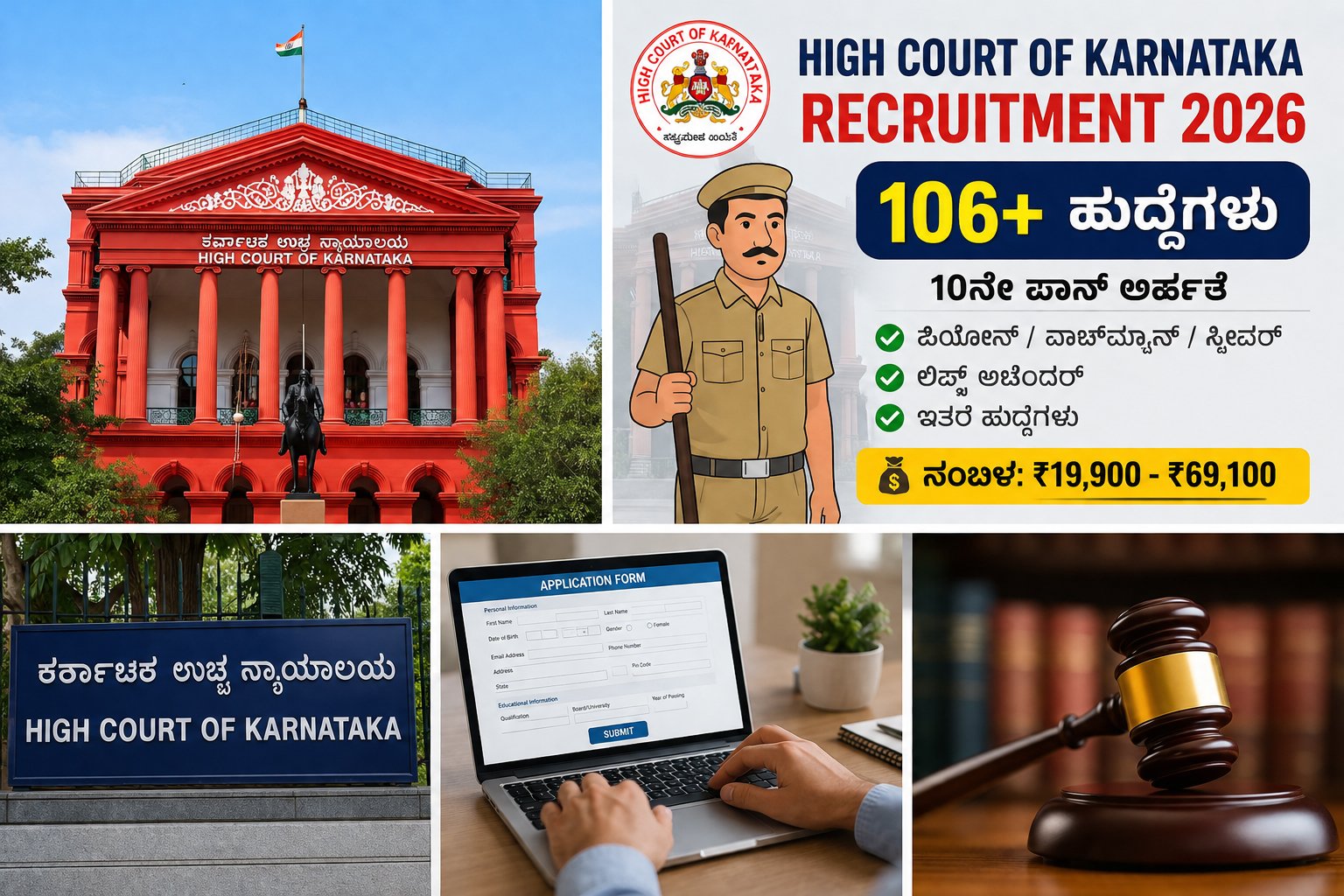 High Court of Karnataka Recruitment 2026