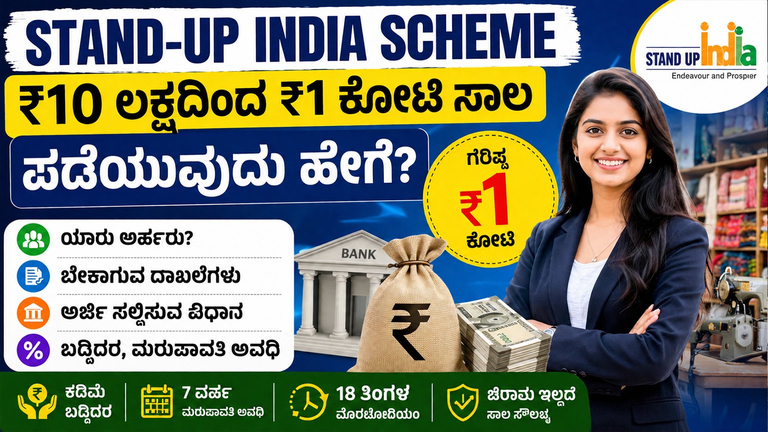 Stand-Up India Scheme 2026
