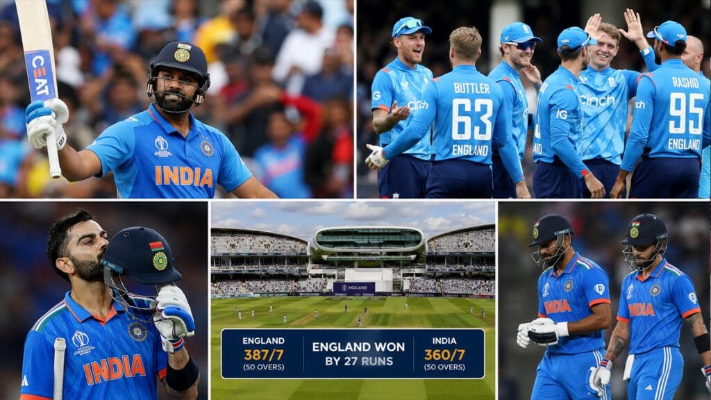 India vs England