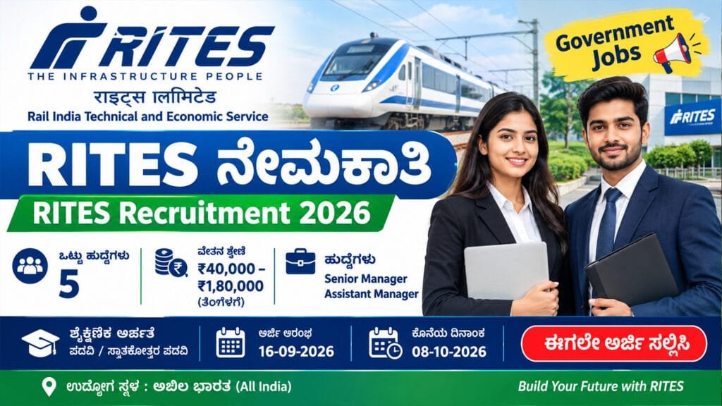 RITES Recruitment 2026