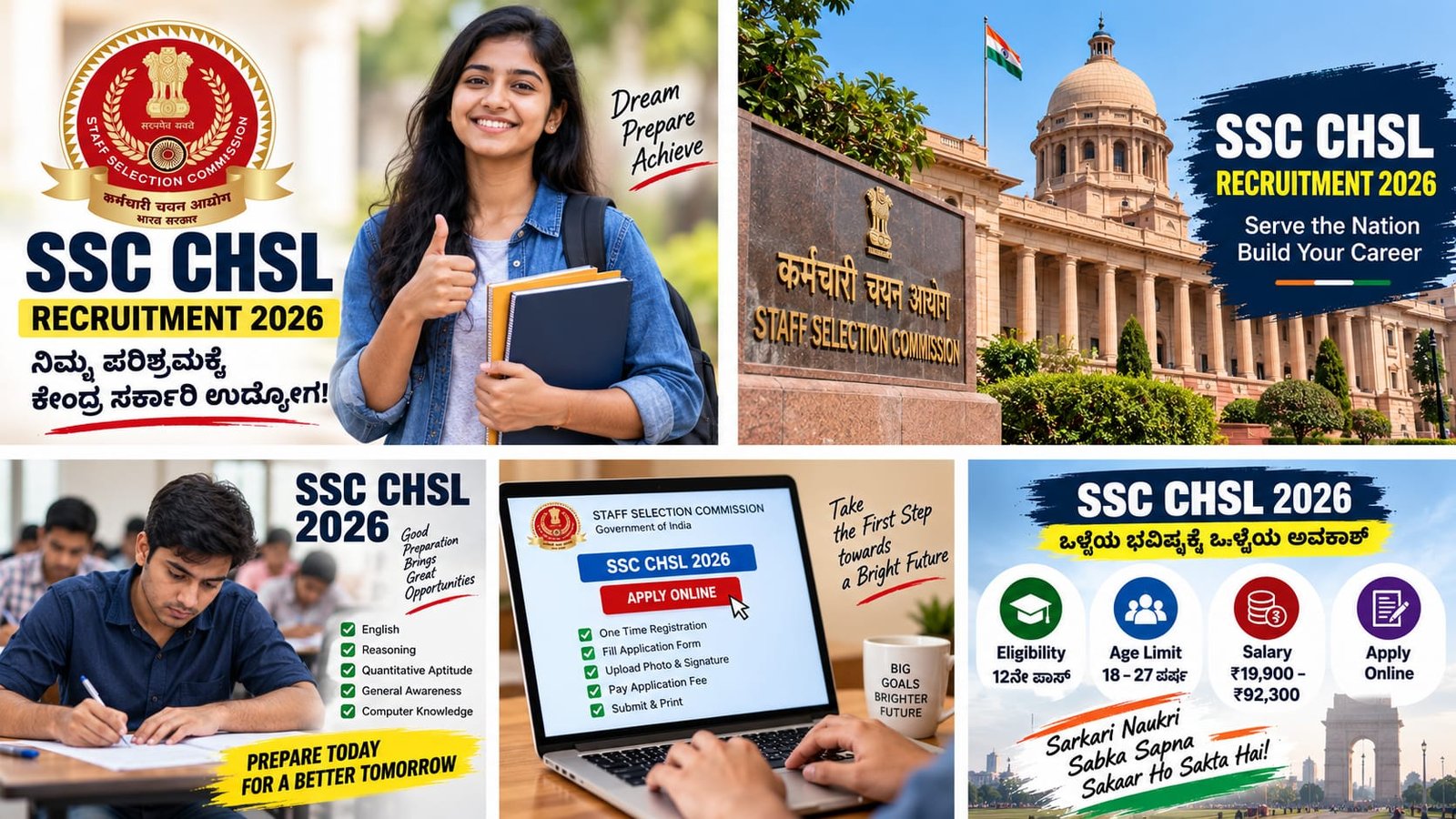 SSC CHSL Recruitment 2026